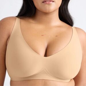 Knix Revolution Wireless V-Neck Bra - Size XXXXL+ - Fits 44D, 44DD, 44E
